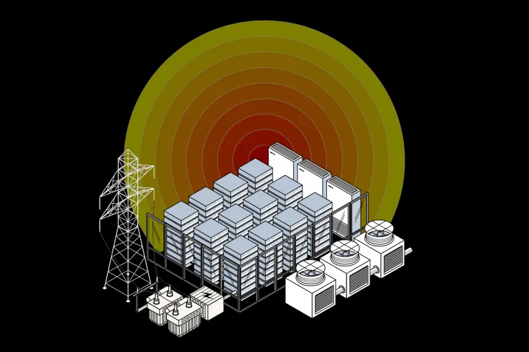 How Much Heat AI Data Centres Produce and Where They Are Located Globally