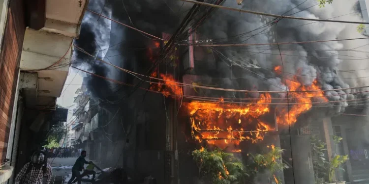 New Delhi Hotel Fire Kills 21 People Including Foreign Nationals